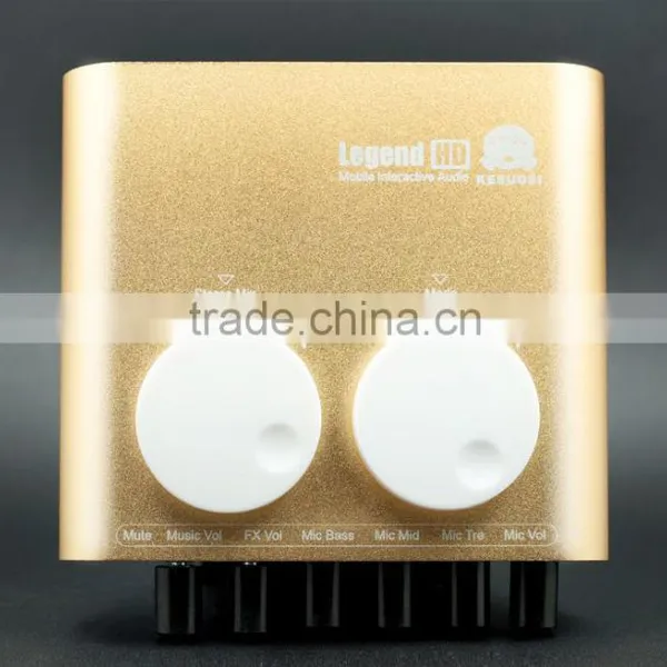 XOX Net singer usb recording sound card for tablet