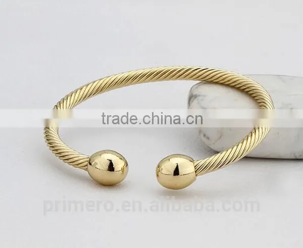 100% Copper Bangle Magnets Health Balance Magnetic Pure Copper Bracelet photo-3