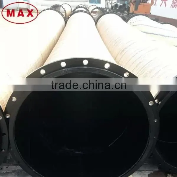 300mm Diameter Suction & Discharge Rubber Hose Pipe With Pn10 Flanges photo-5