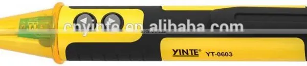YT-0603 Non-contact Voltage Alert Test Pen With AC LED Light