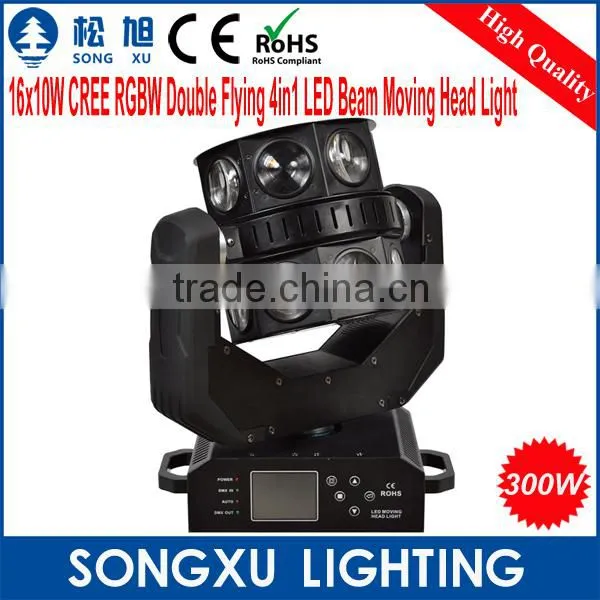 2015 Newest 16x10w Cree Rgbw 4in1 Led Moving Head Beam Magic the Gathering for Stage Lighting Quality Choice photo-3