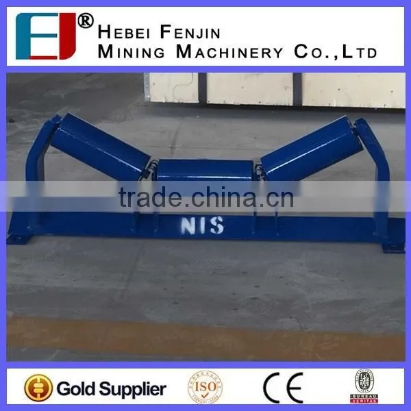 High Performance Troughing Steel Pipe Conveyor Idler For Screening Industry photo-3