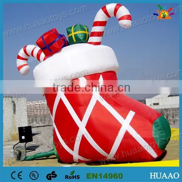 4m Inflatable Christmas Sock With Gifts