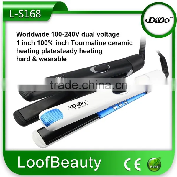 Top Quality Best Price Hot Selling Hair Straightener Hair Flat Iron With Infrared & Negative Iron Function photo-3