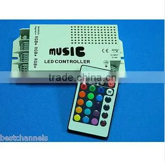 Music 24 Key IR Controller LED Infrared RGB Color Wireless Remote Control photo-3