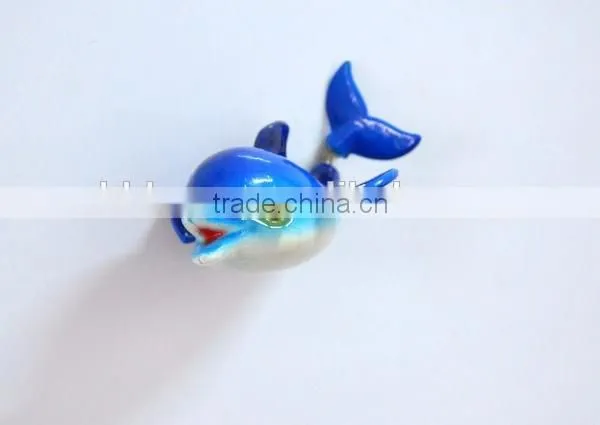 3.5 Inch High Quality Ocean Gife Spring Dolphin Fridge Magnets photo-3