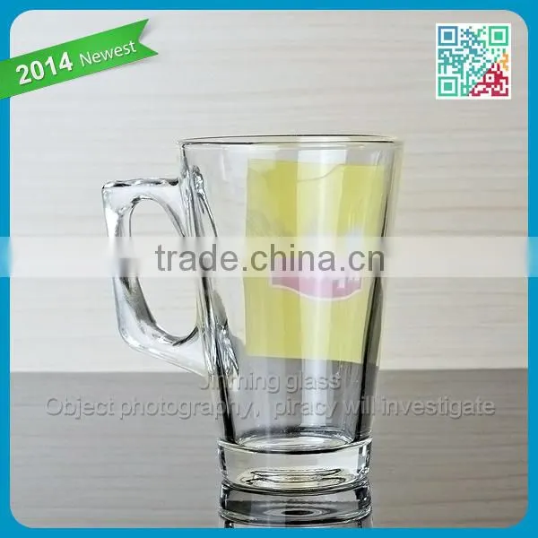 Best Selling Tea Cup Custom Glass Tea Mug With Handle photo-2