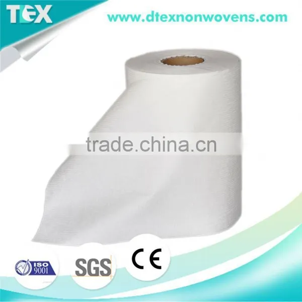 Household Cleaning Wiper Jumbo Spunlace Nonwoven Fabric Roll for Cleaning Wipes, Jumbo Spunlace Roll photo-4