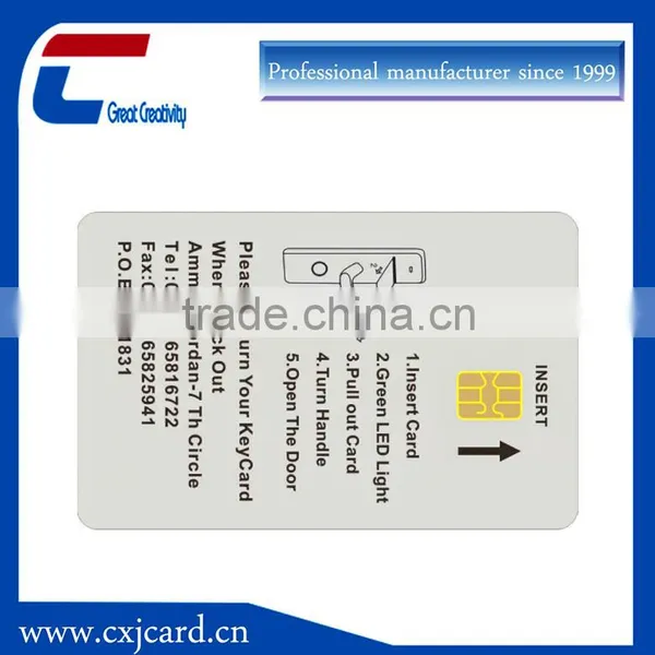 Factory High Quality ic Chip Card Blank Contact Smart Card photo-6