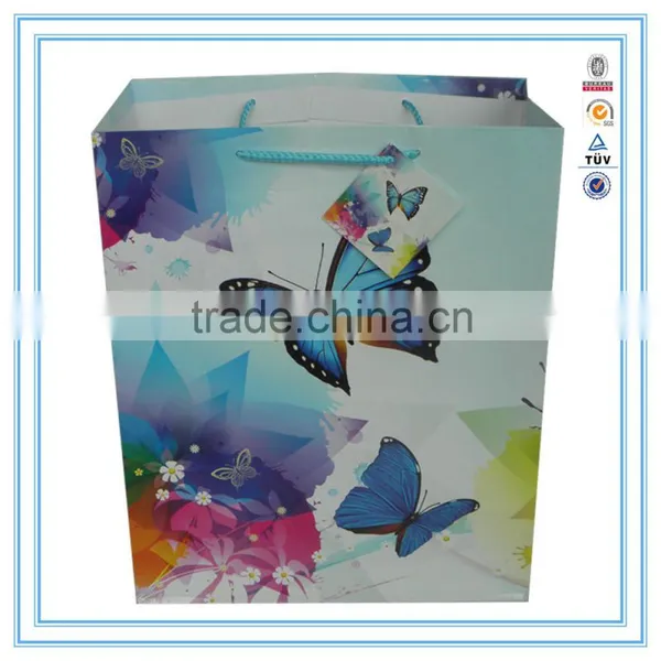 China Wholesale Cheap Printed Custom Paper Shopping Bag for Shopping photo-6