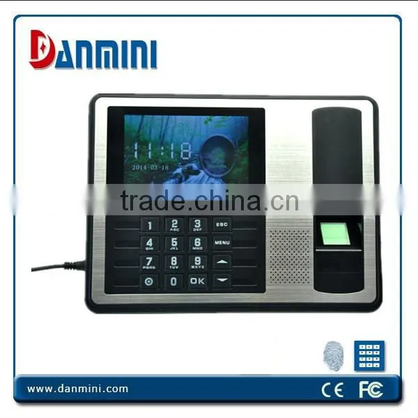 4.3inch TFT Color Display Fingerprint Reader Time Attendance