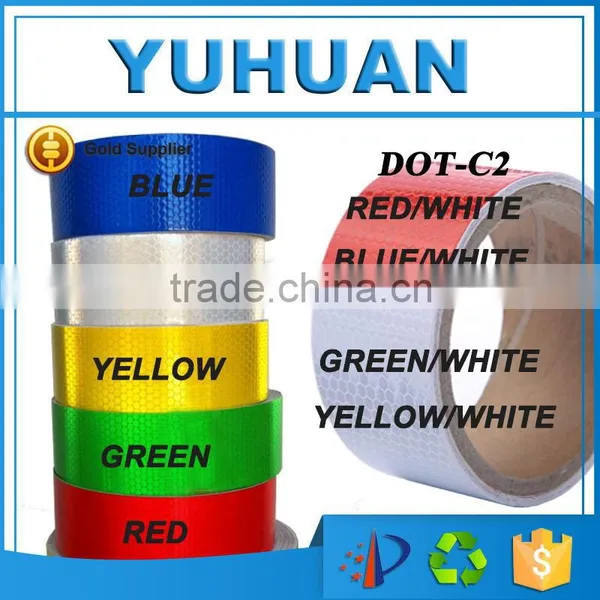 Fluorescent Yellow Reflective Tape From China Factory photo-3