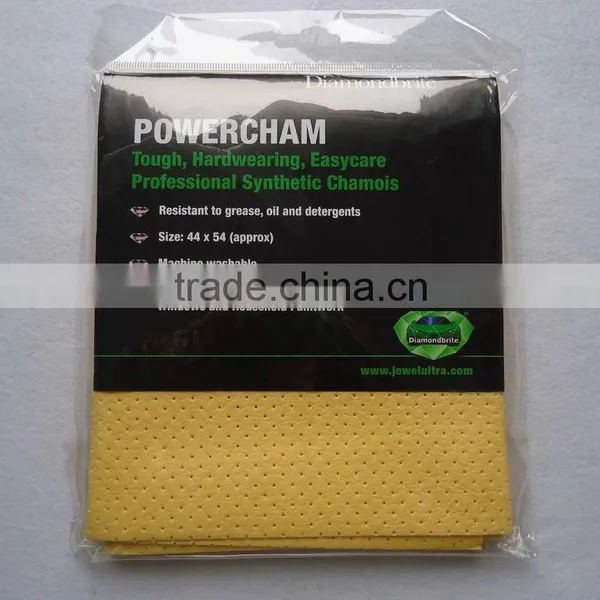 Nonwoven Cloth + PU Coating Synthetic Chamois Car Wash Cloth Quality Choice photo-3