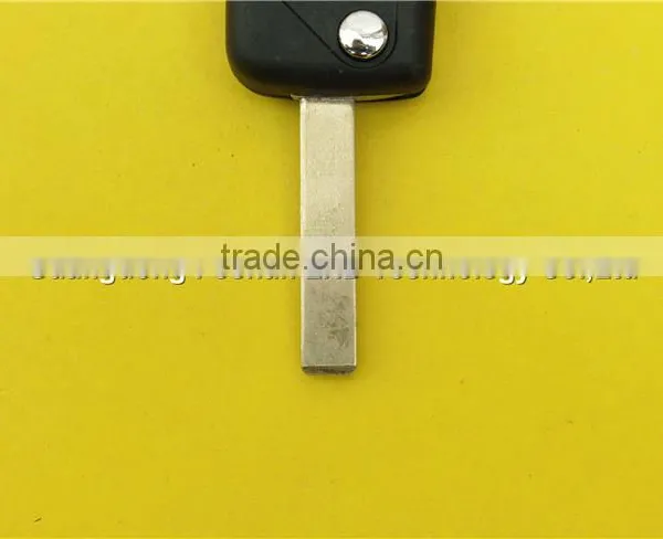 New Style 2 Button Flip Remote Car Key Case Suit for Peugeot Citroen photo-4