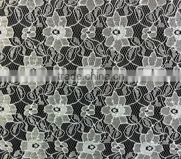 2011 Polyester Bright Lace Fabric Cheap Lace Fabric photo-2