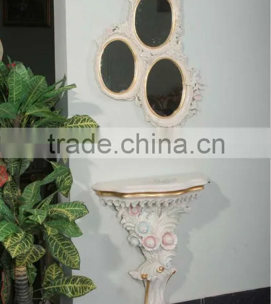Classical Bedroom Furniture- Royalty Classic Solid Wood Handcraft Console Table photo-2