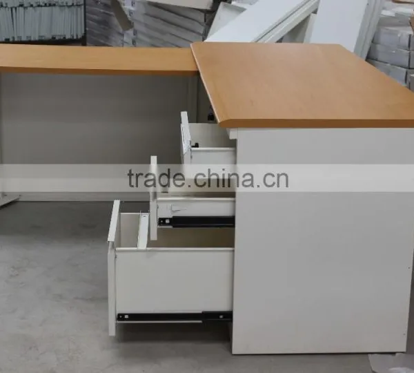 Simple Design Fashion Hot Sale Stainless Steel Home Office Computer Desk photo-5
