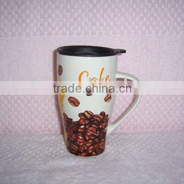 19oz New Bone China Travel Mug