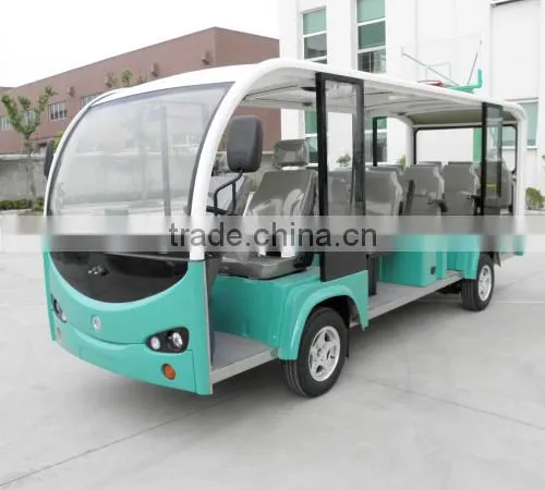 14 Seats Electric Sightseeing Bus Shuttle Bus on Sale