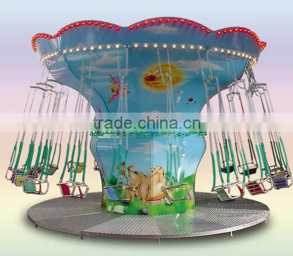 2015 New Design Outdoor Playground Equipment Flying Chair,Flying Swing Chair