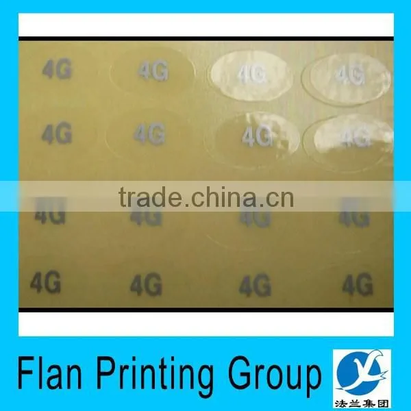 Logo Print Transparent Sticker photo-6