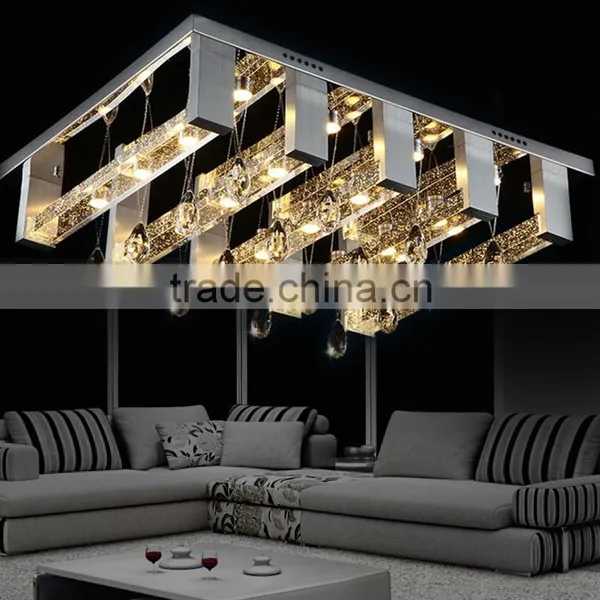 2016 New Arrival 230V Crystal Ball Chandelier Aluminum Lampshade Modern Crystal Chandelier photo-2