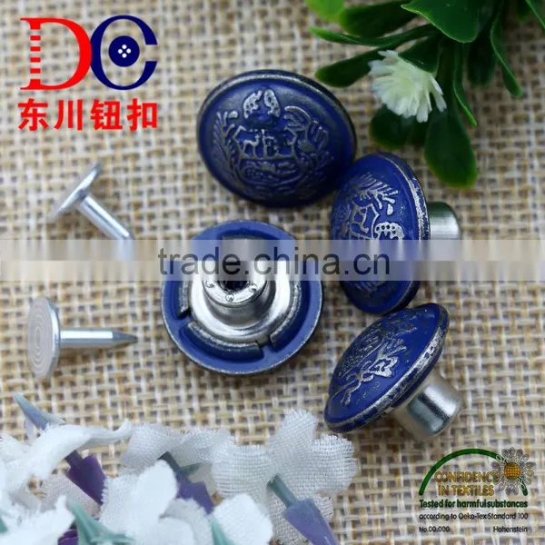 17mm Oeko Tex100 Wholesale Fashion Custom Metal Snap Button for Jacket photo-4