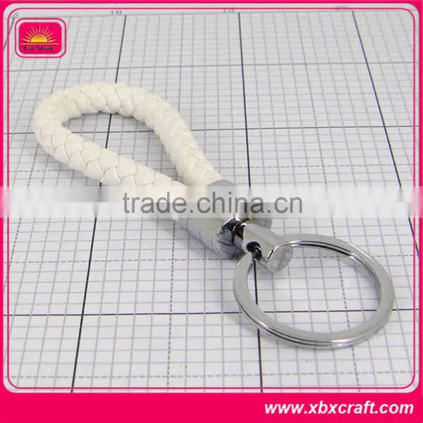 Custom Beautiful High Quality Metal Leather Keychain photo-5