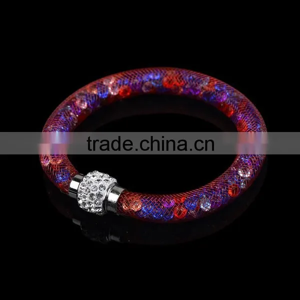 2015 New Design Colorful Crystal Stardust Magnetic Bracelet for Women photo-5