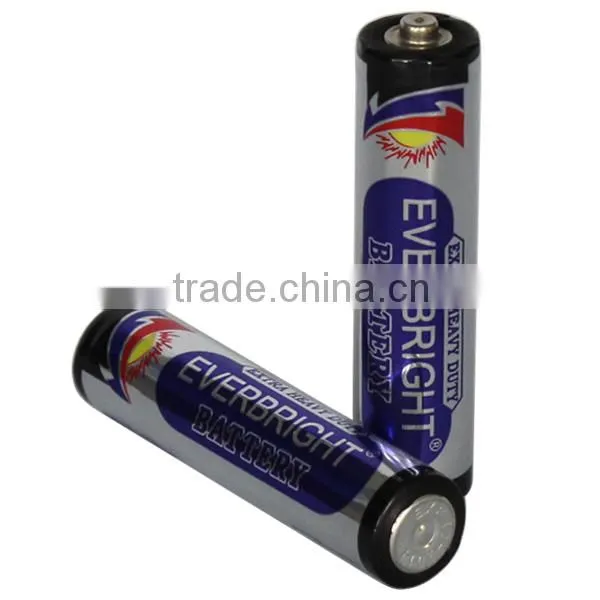 High Seller 1.5v Aaa R03p Um-4 Zinc Carbon Primary Battery Batery photo-2