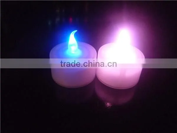 Bulk Buy Custom Size and Shape Colorful Led Flashing Candle for Christmas photo-5