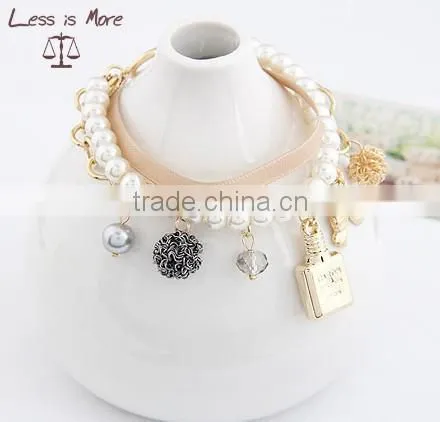 Bohemia Handmade Multilayer Acrylic Bead Bangle Bracelet