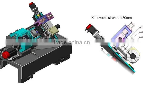 TCK-45LS CNC Turning Center, Small CNC Lathe Machine for Sale photo-3