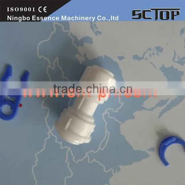 Metal Fittings Pneutop China Factory t Type Nut Head Plastic Pneumatic Fittings photo-2