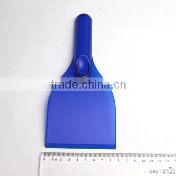 Custom Logo Hard Plastic Car Ice Scraper With Handle for Promotion Wholesale photo-3