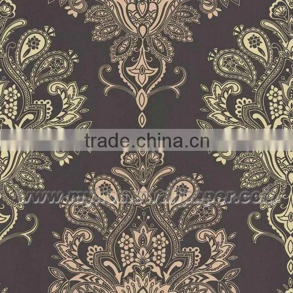 (821105) Luxury Paper Wallpaper in Brown Color