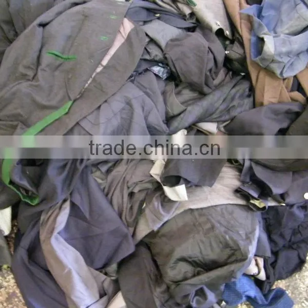 Used Worsted Wool Garments