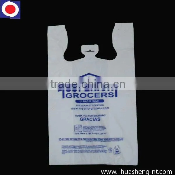 HDPE Vest Type Carrier Bags