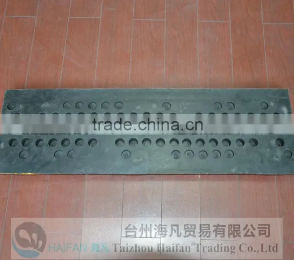 1000*300*50mm Heavy Strength Rubber Speed Hump Used on Road /rubber Speed Humps for Crossroads/road Car Speed Hump for Crossing photo-4