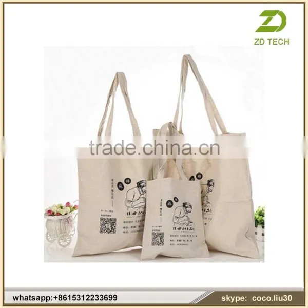 OEM Production Shopping Tote Bag ,custom Standard Size Canvas Tote Bag ZDS2003 photo-4