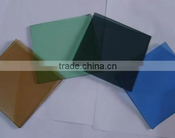 Flat or Round Edge Tinted Float Glass for Home and Commercial Buildings photo-6