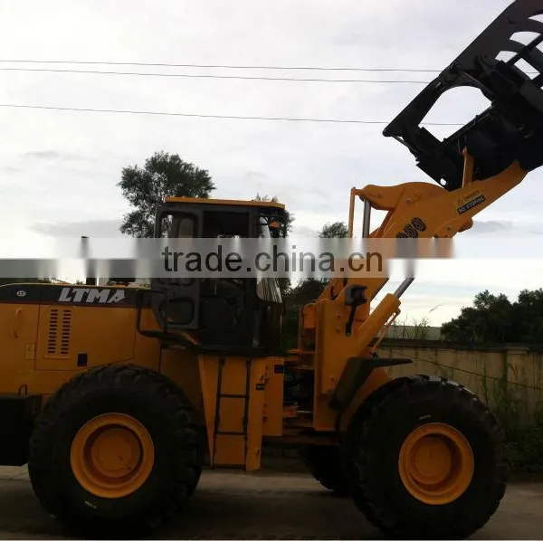 LTMA Grass Wheel Loader With Log Grapple photo-4