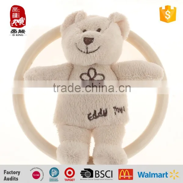 Hot Sale Handbell Baby Favorite Rattle Toy With Animal Shaped photo-4