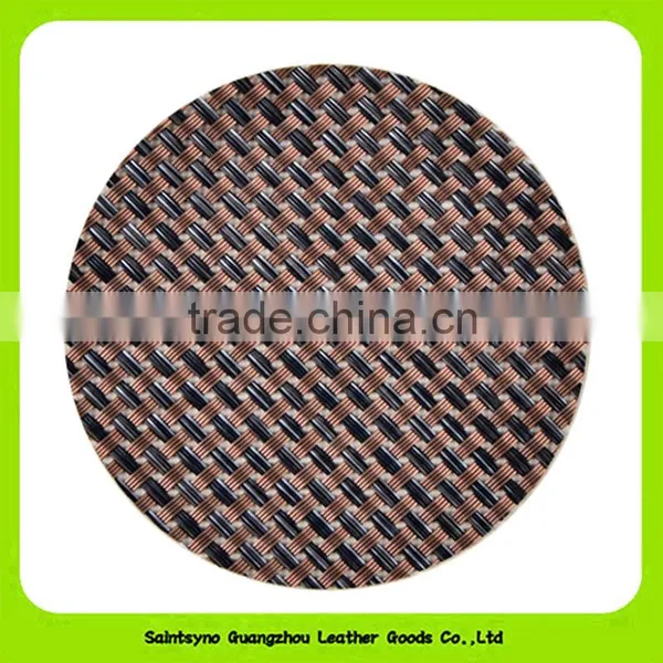 16028 Eco-friendly Hot-selling PU Leather Cup Coaster Promotional Gifts photo-5