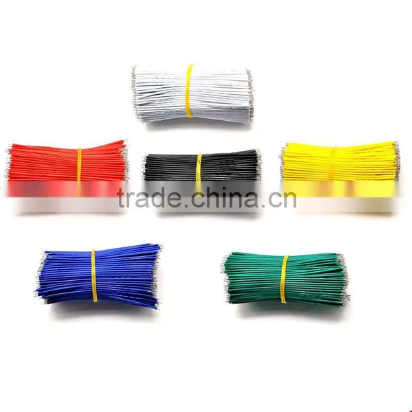 6-Colors Tinning PE Wire Cable 100MM 10CM Jumper Wire Copper Line Colorful New