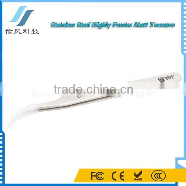 BST-215SA Highly Precise Stainless Steel Matt Tweezers photo-5