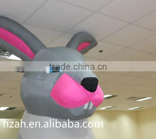 Inflatable Costume Gray Rabbit for Advertising Decoration photo-4