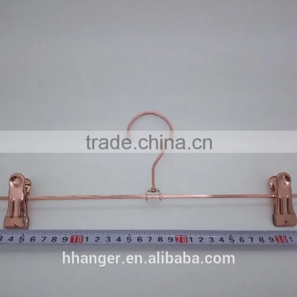 Rose Gold Copper Metal Pants Hanger Bottom Hanger photo-2