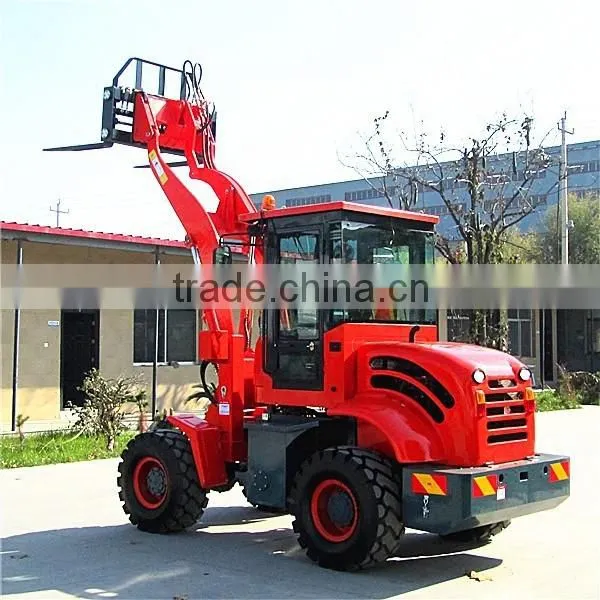 Joystick Controls, Four Wheel Drive, Articulated Wheel Loader for Sale photo-6