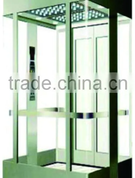 Machine Roomless Panoramic Passenger Elevator photo-3
